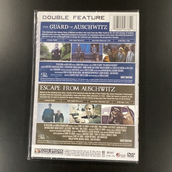 NEW: Double Feature: The Guard of Auschwitz & Escape From Auschwitz - DVD - Picture 2 of 3